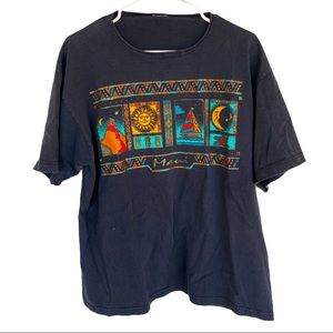 🌻Vintage MAUI Hawaii Sun & Moon Souvenir T-Shirt